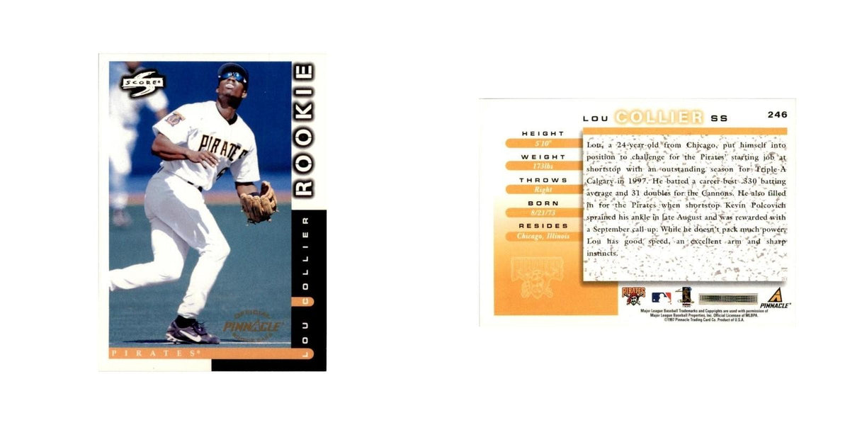 1998 Score Lou Collier RC Baseball Cards #246