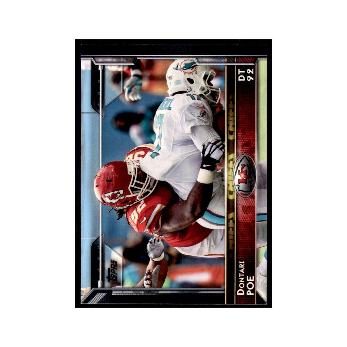 2015 Topps Dontari Poe Football Cards #129