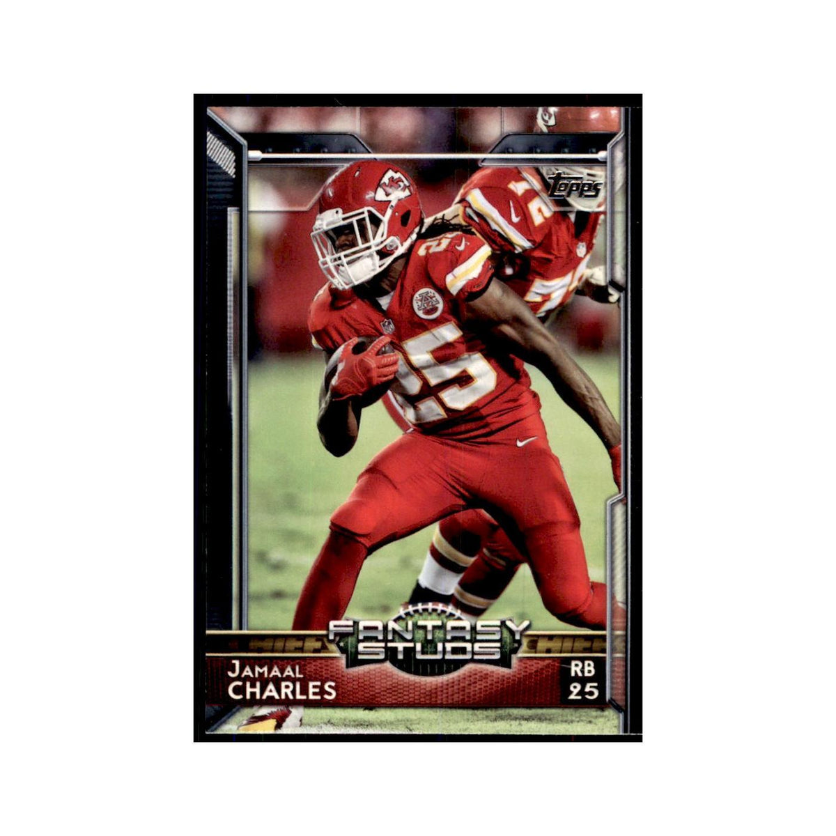 2015 Topps Jamaal Charles Football Cards #322