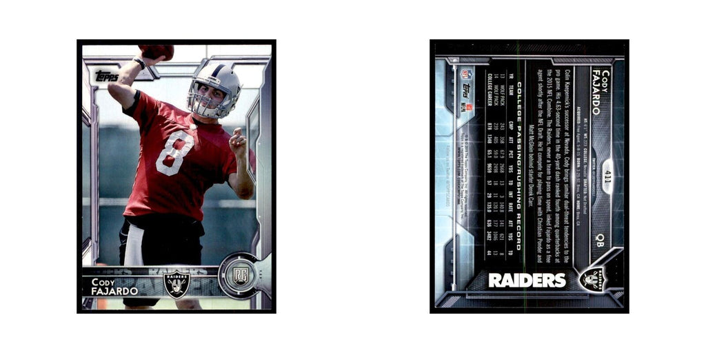 2015 Topps Cody Fajardo Football Cards #411