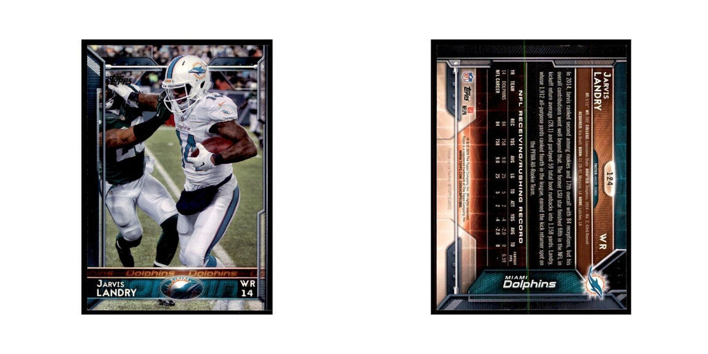 2015 Topps Jarvis Landry Football Cards #124