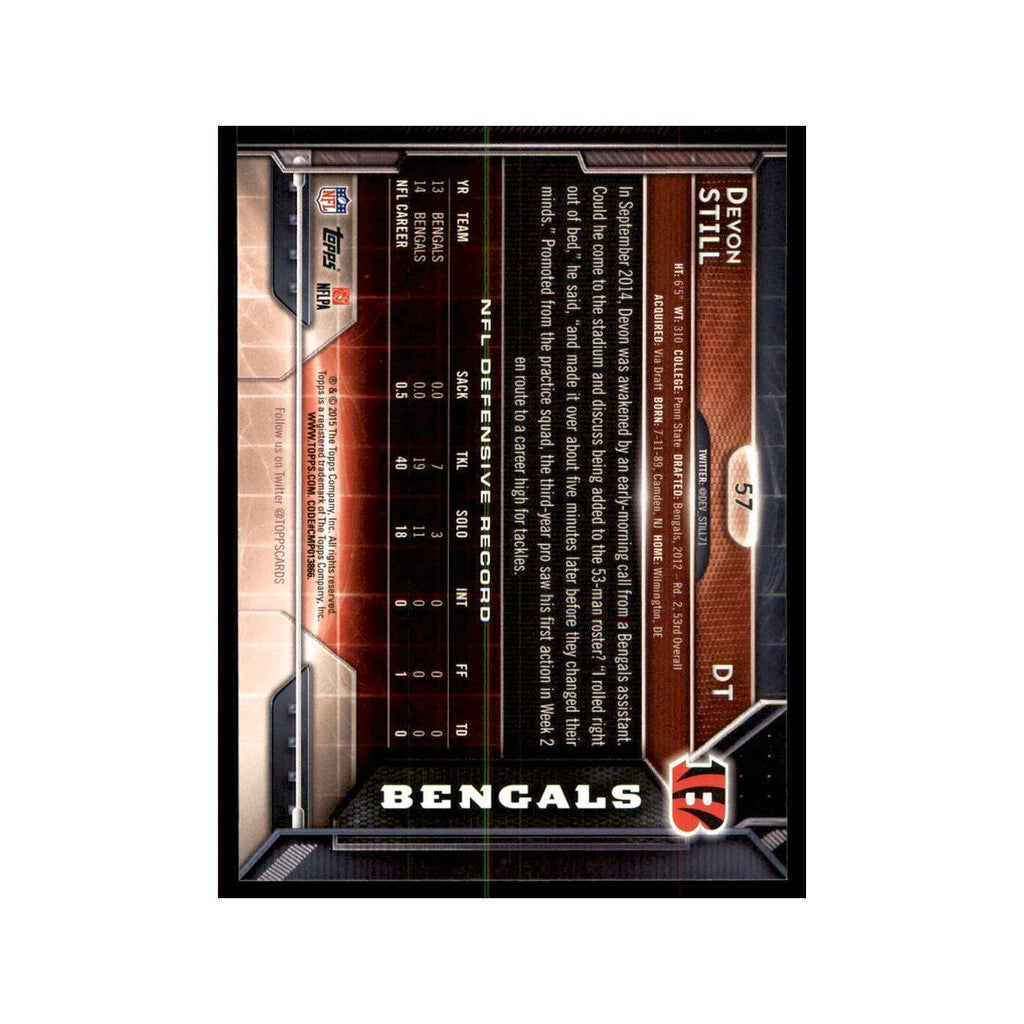 2015 Topps Devon Still Football Cards #57