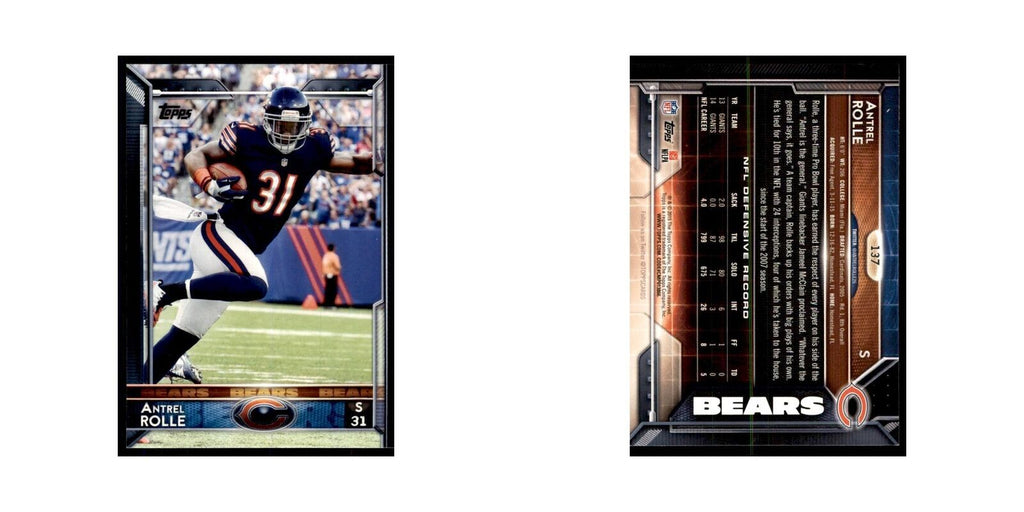2015 Topps Antrel Rolle Football Cards #137