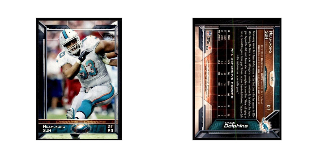 2015 Topps Ndamukong Suh Football Cards #85