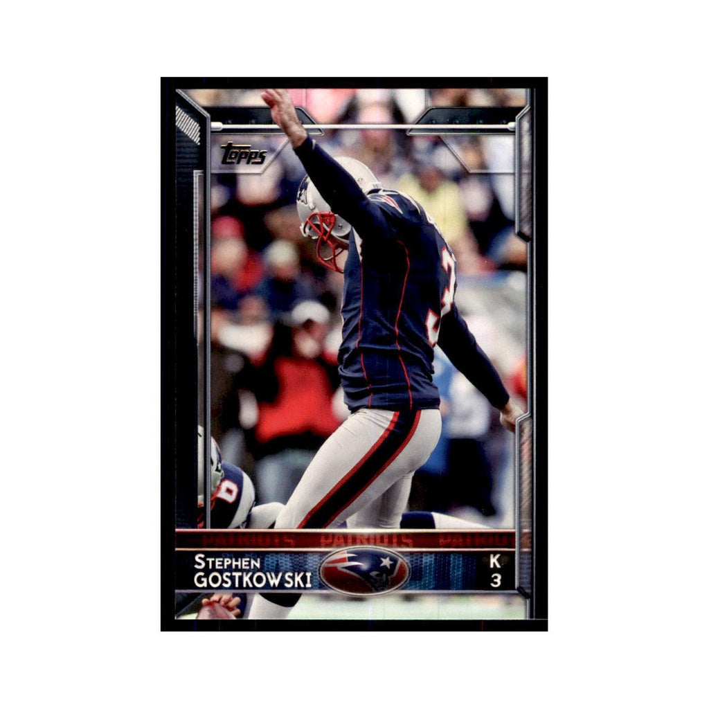 2015 Topps Stephen Gostkowski Football Cards #164