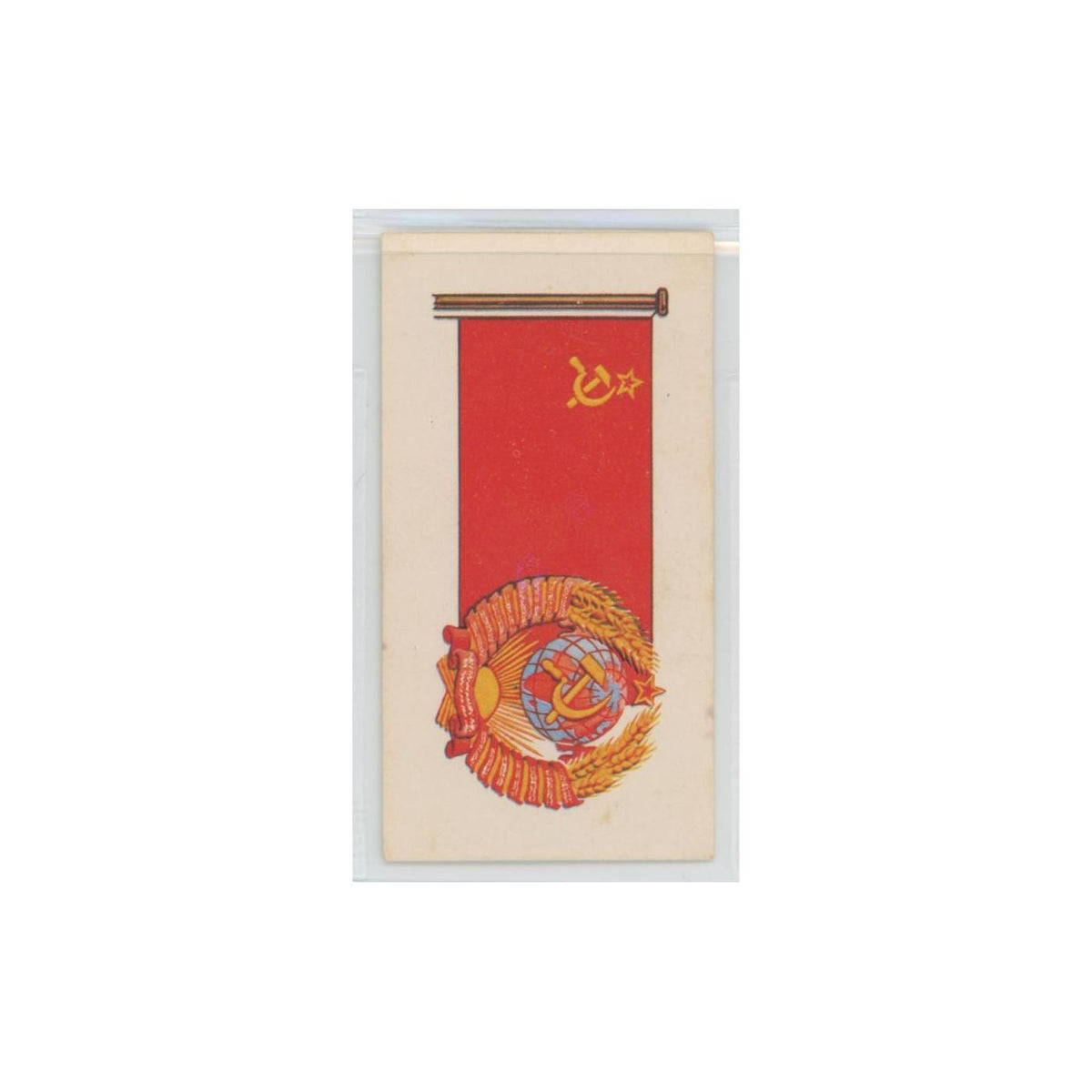 1967 Brooke Bond Flags Emblems Of The World USSR #38
