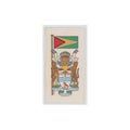 1967 Brooke Bond Flags Emblems Of The World Guyana #23