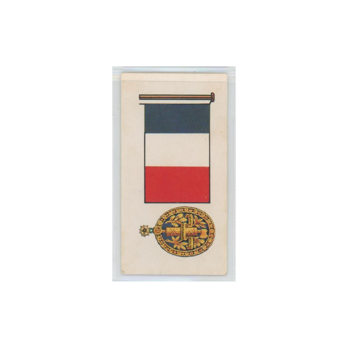 1967 Brooke Bond Flags Emblems Of The World France #37