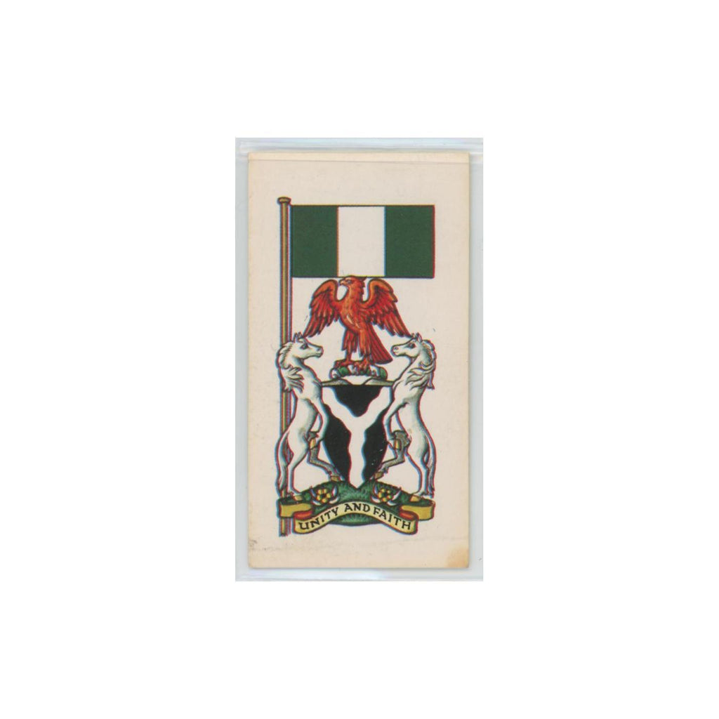 1967 Brooke Bond Flags Emblems Of The World Nigeria #11