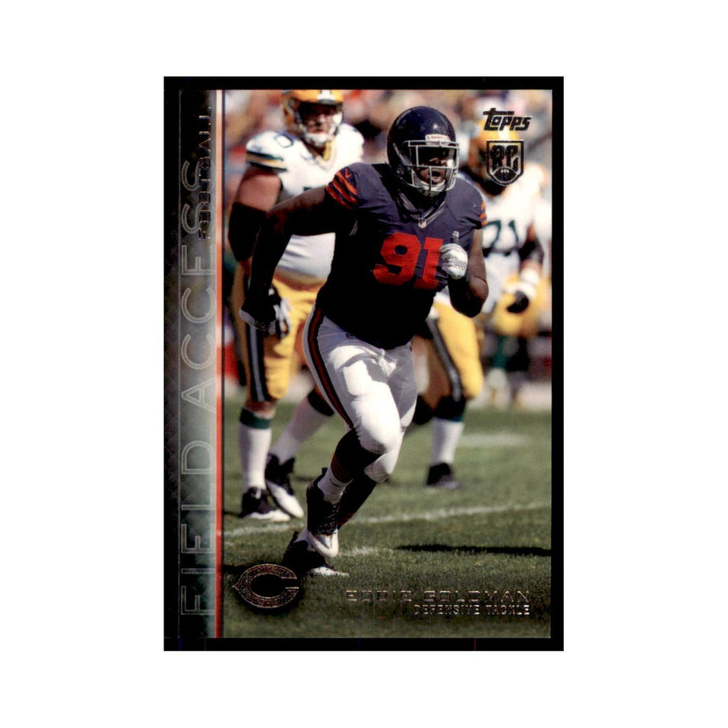 2015 Topps Field Access Eddie Goldman RC Football Cards #37