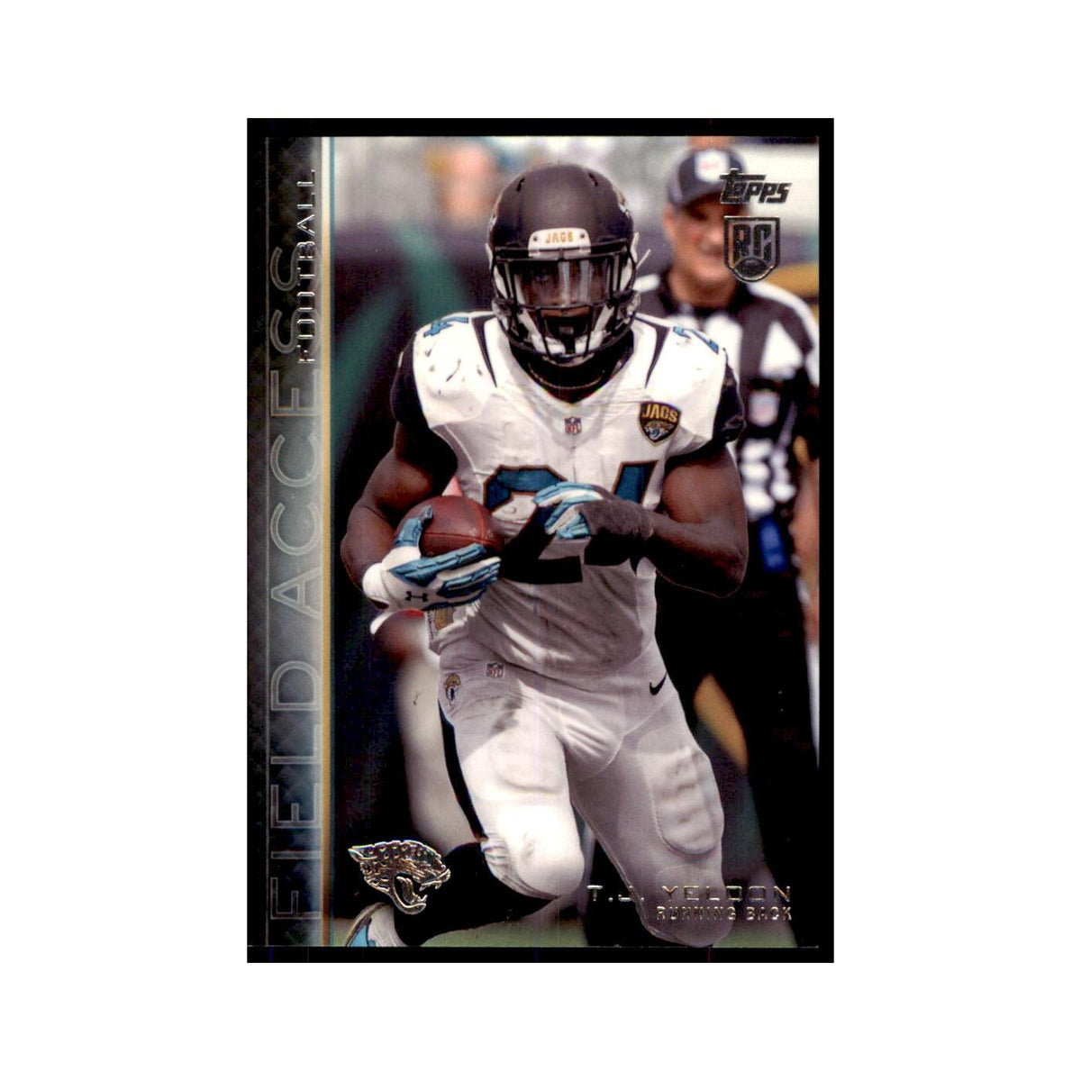 2015 Topps Field Access T.J. Yeldon RC Football Cards #129