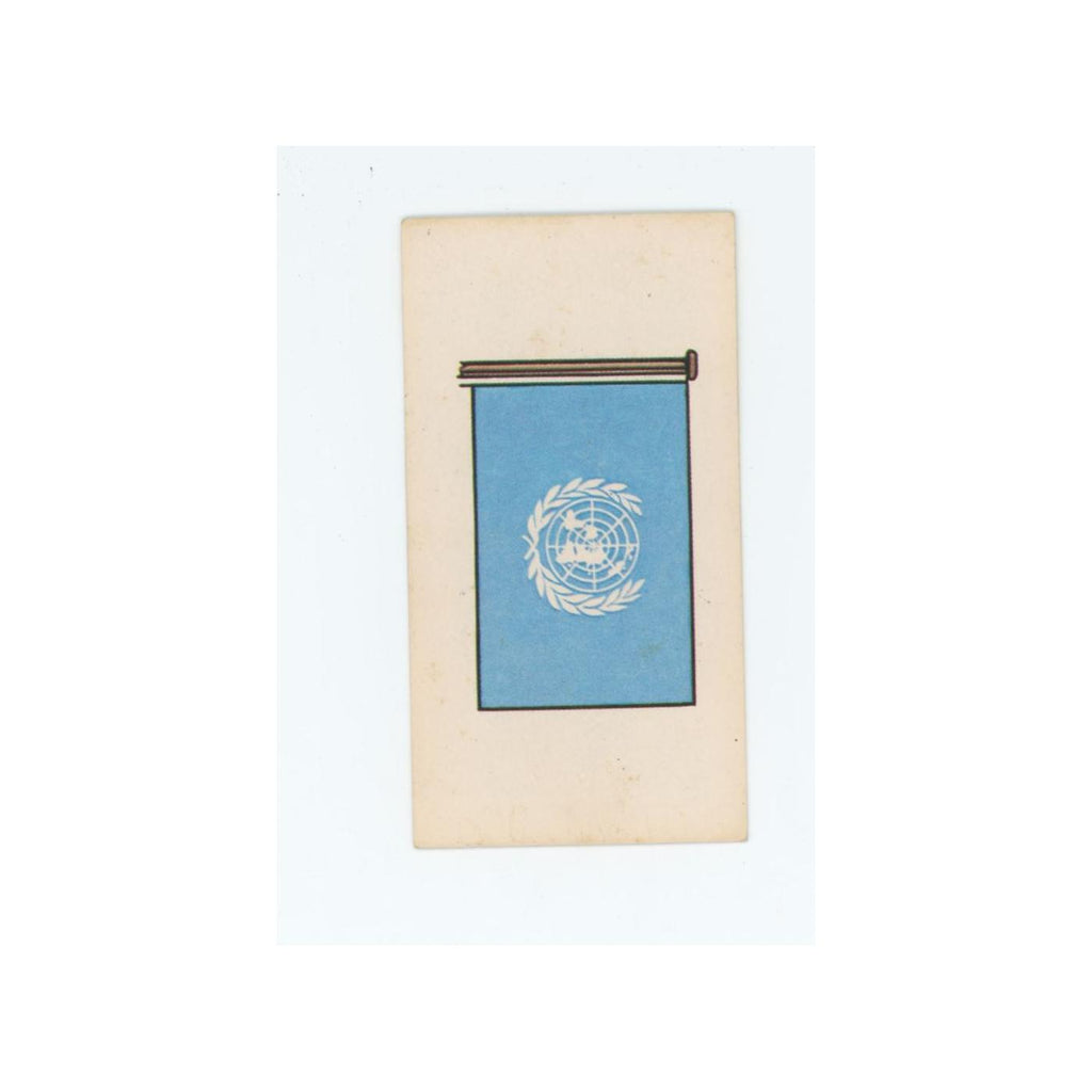 1967 Brooke Bond Flags Emblems Of The World United Nations #50