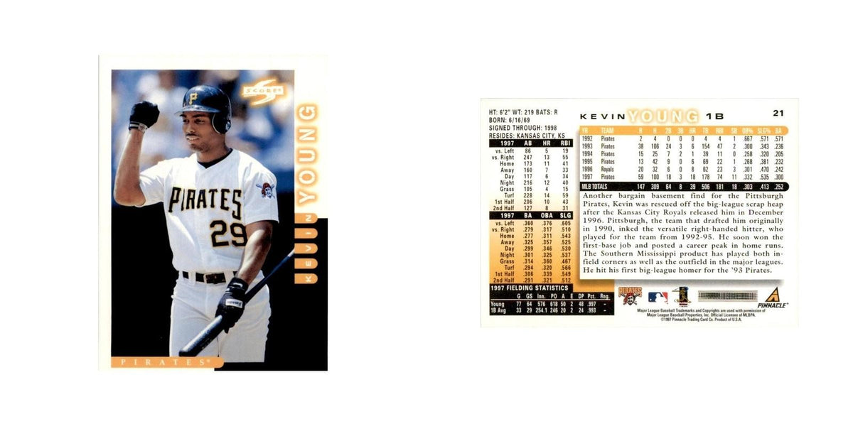 1998 Score Kevin Young Baseball Cards #21