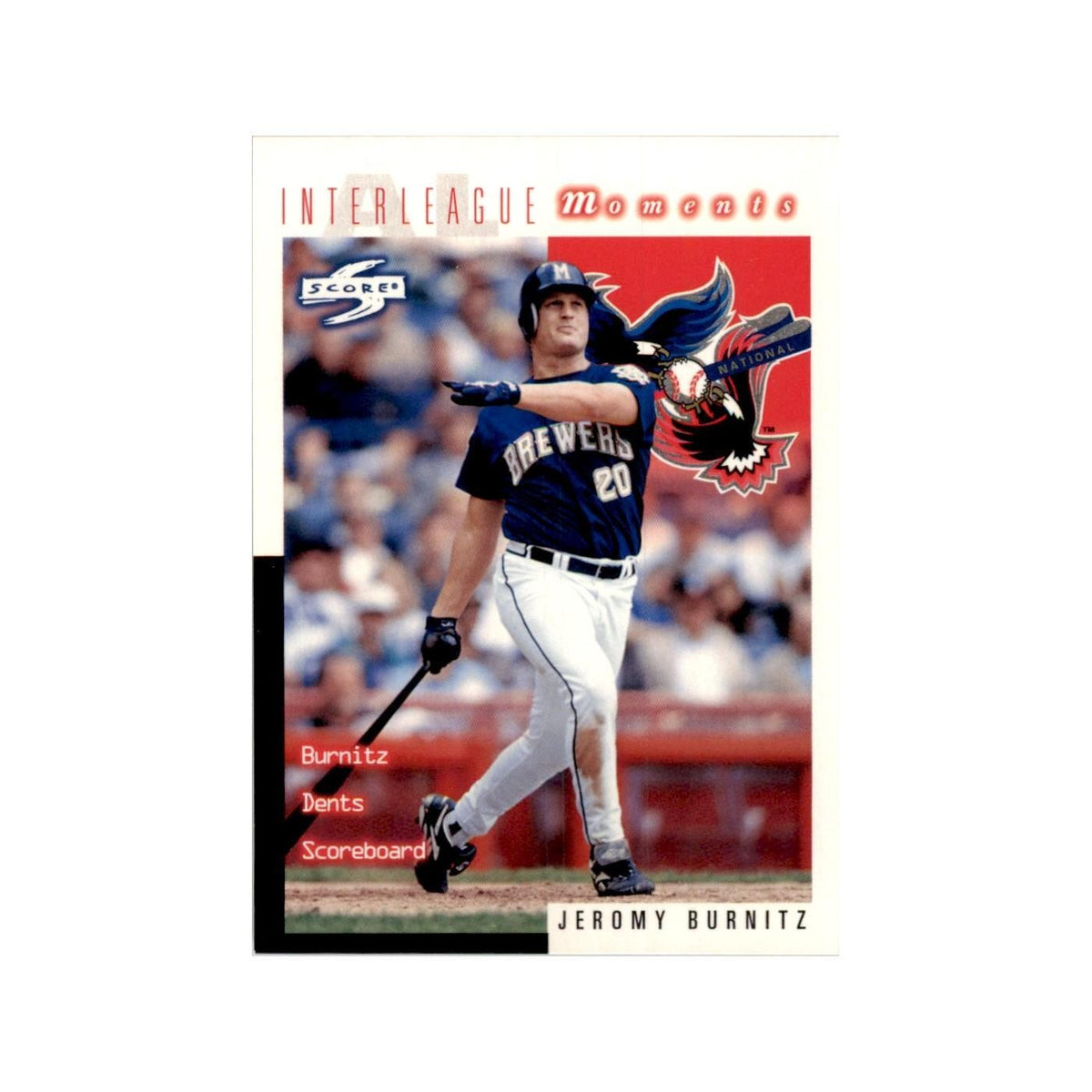 1998 Score Jeromy Burnitz Baseball Cards #264