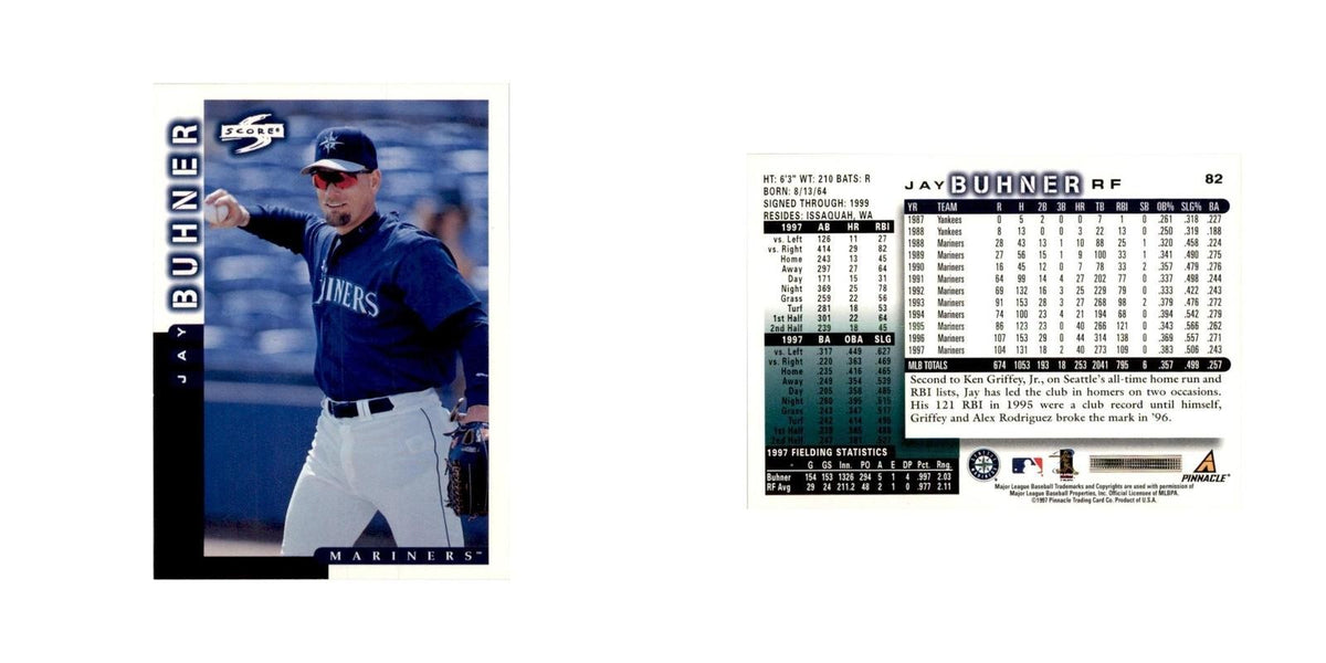 1998 Score Jay Buhner Baseball Cards #82