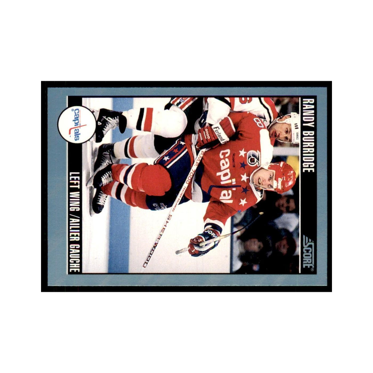 1992 Score Canadian Randy Burridge Washington Capitals #297
