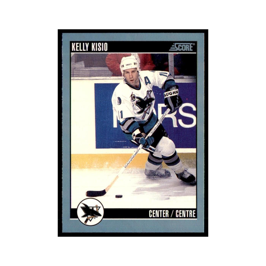 1992 Score Canadian Kelly Kisio San Jose Sharks #57