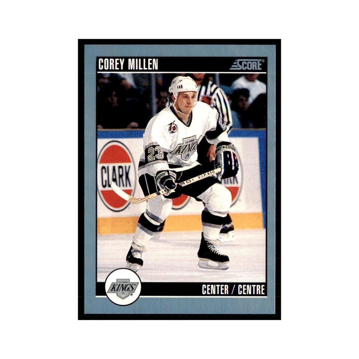 1992 Score Canadian Corey Millen Los Angeles Kings #111