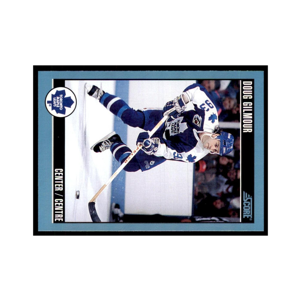 1992 Score Canadian Doug Gilmour Toronto Maple Leafs #40