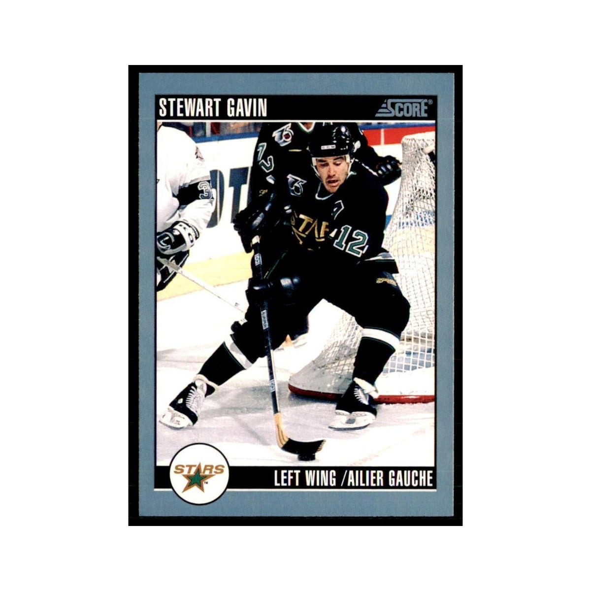 1992 Score Canadian Stewart Gavin Minnesota North Stars #117
