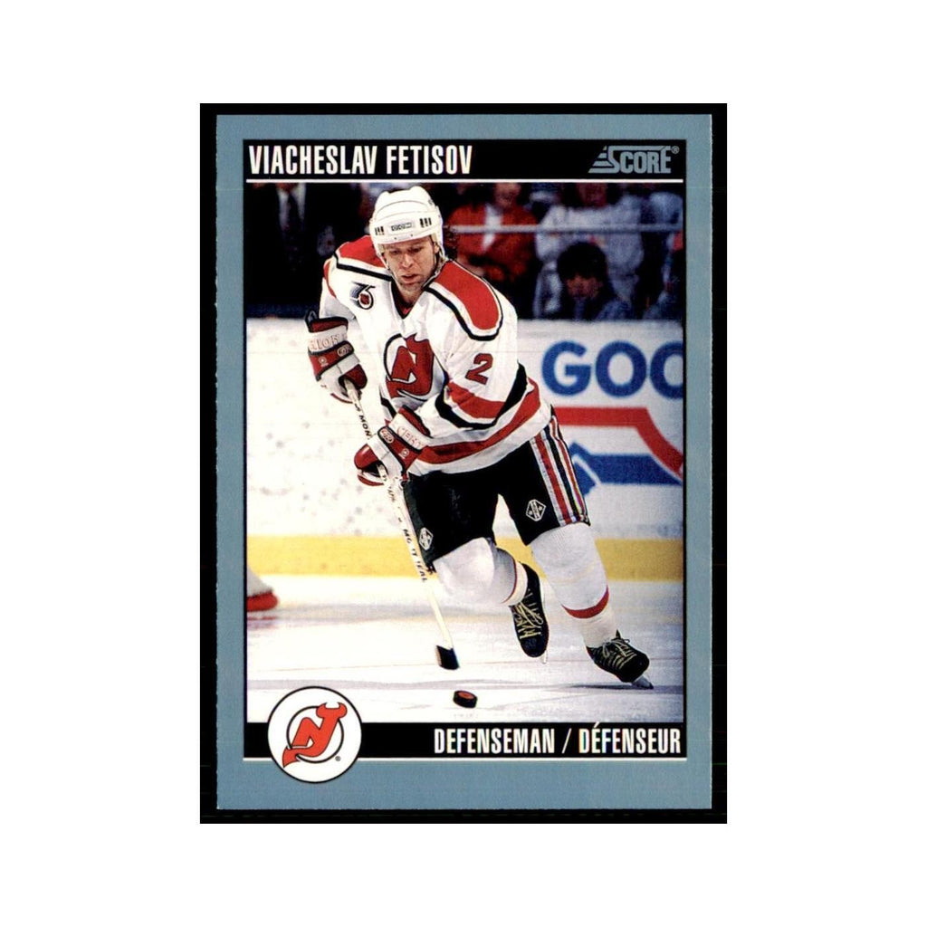 1992 Score Canadian Viacheslav Fetisov New Jersey Devils #97