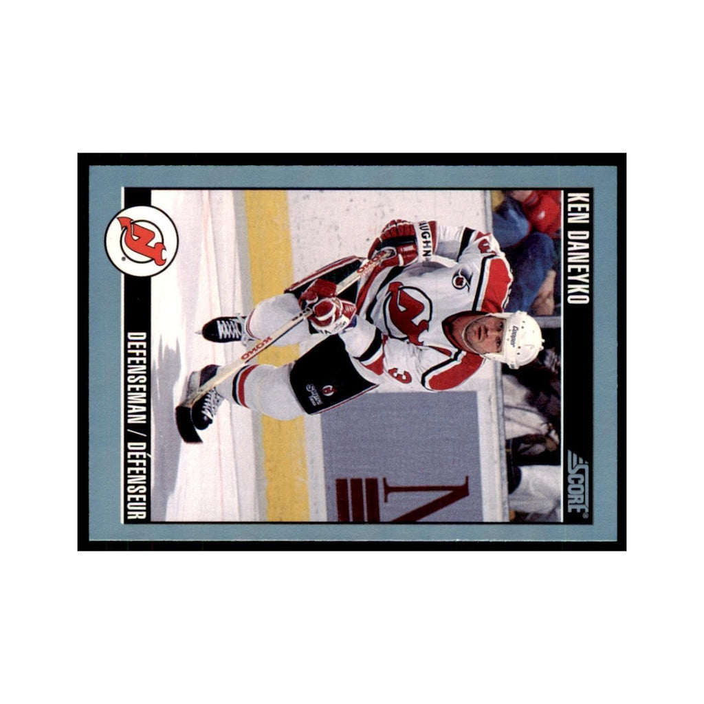 1992 Score Canadian Ken Daneyko New Jersey Devils #53