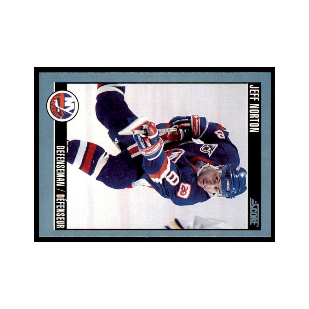 1992 Score Canadian Jeff Norton New York Islanders #56