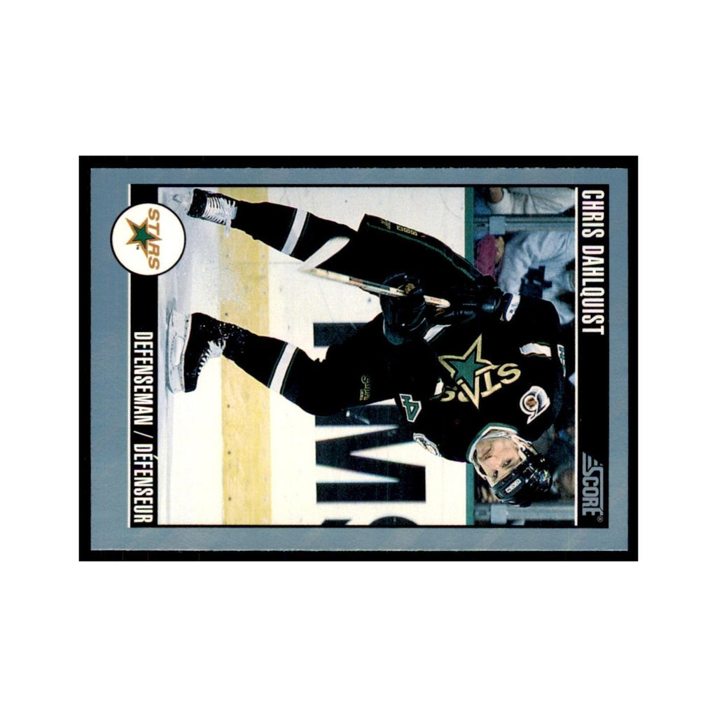 1992 Score Canadian Chris Dahlquist Minnesota North Stars #294
