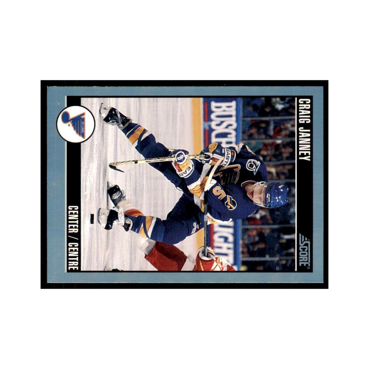 1992 Score Canadian Craig Janney St. Louis Blues #285