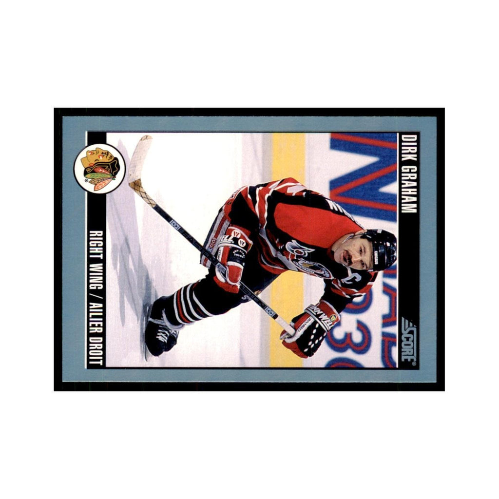 1992 Score Canadian Dirk Graham Chicago Blackhawks #27