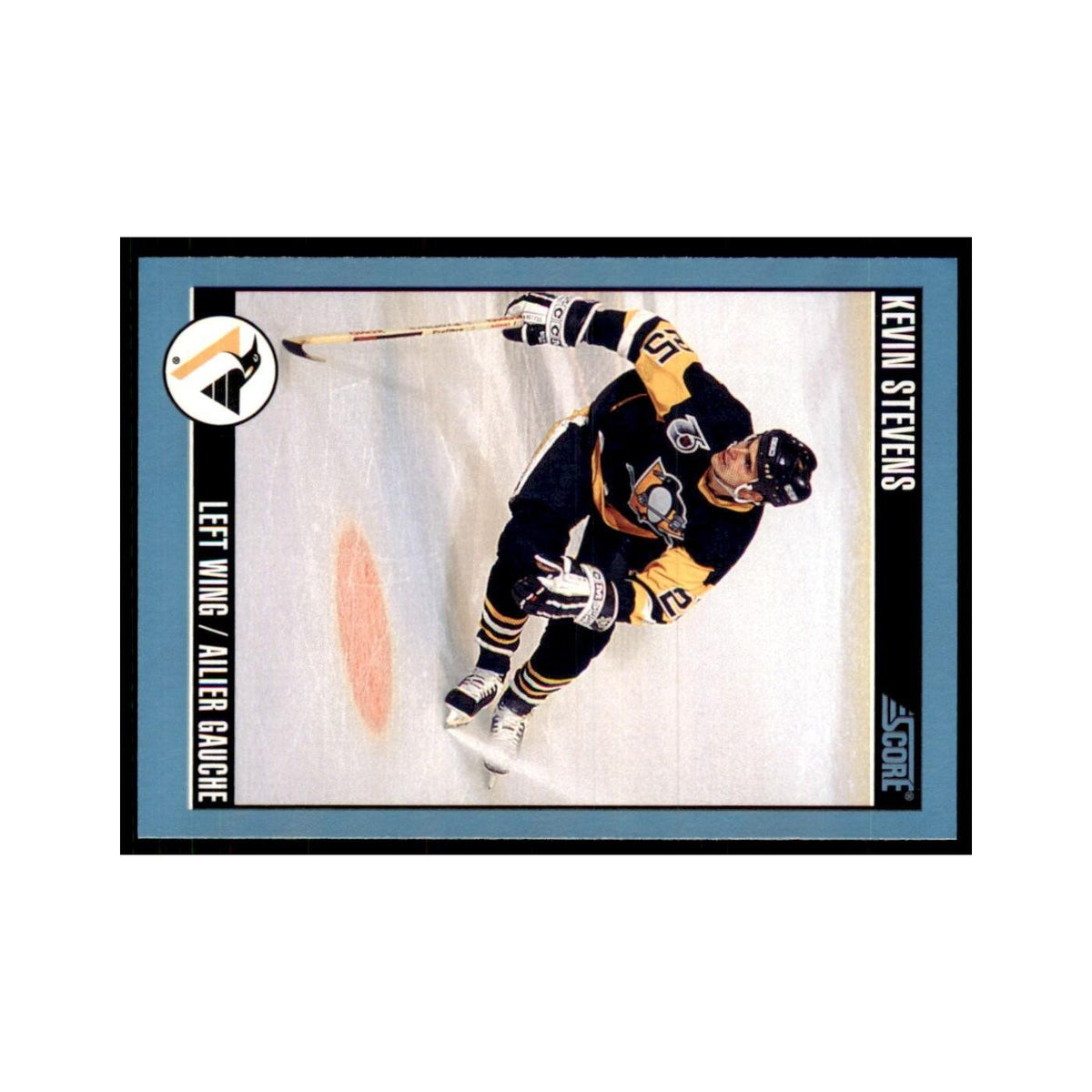 1992 Score Canadian Kevin Stevens Pittsburgh Penguins #25