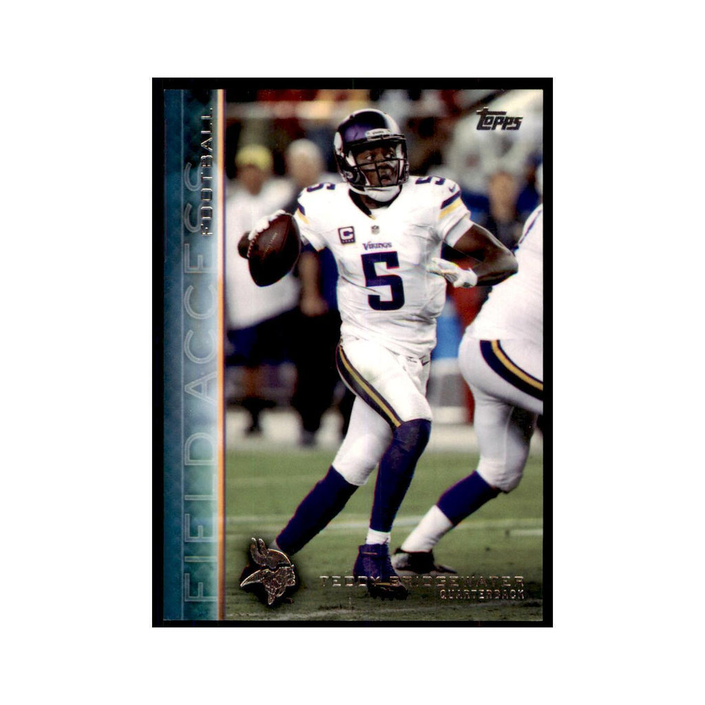 2015 Topps Field Access Teddy Bridgewater Football Cards #121