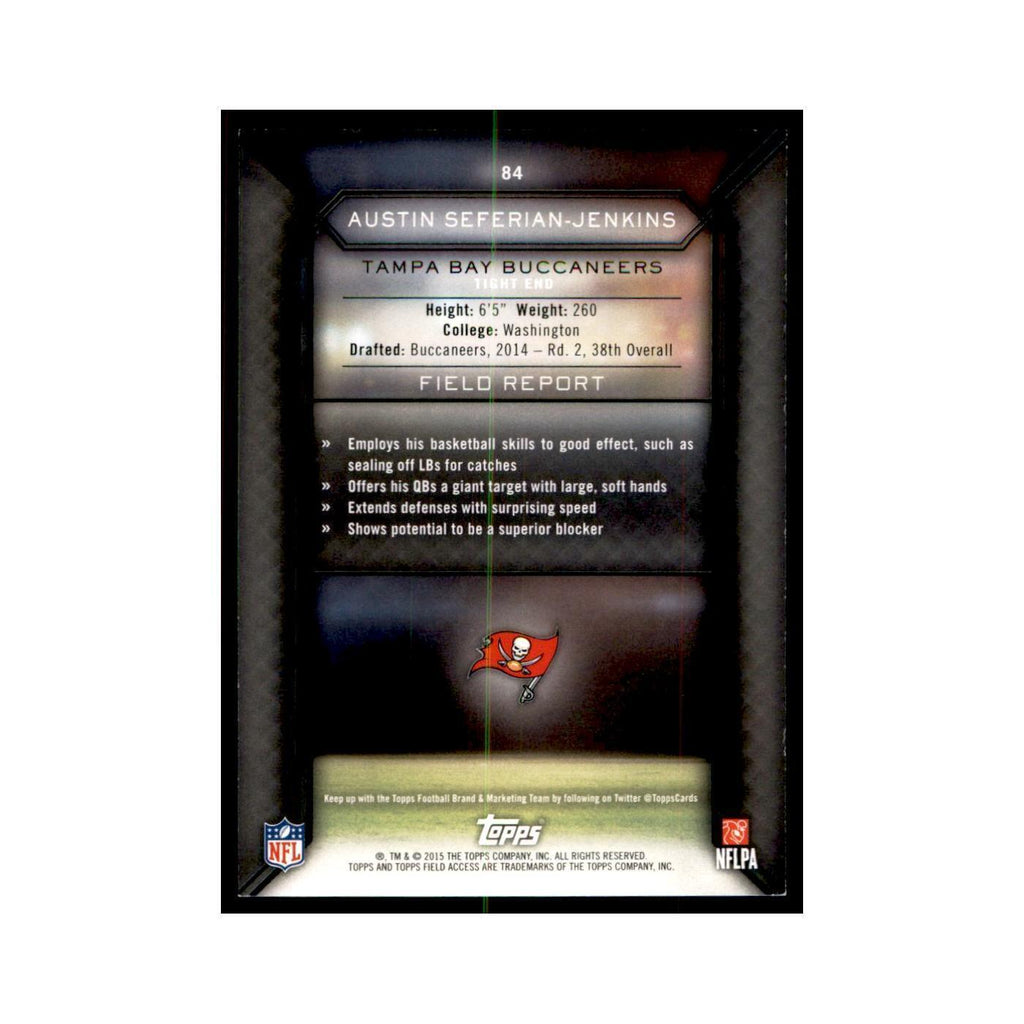 2015 Topps Field Access Austin Seferian-Jenkins Football Cards #84