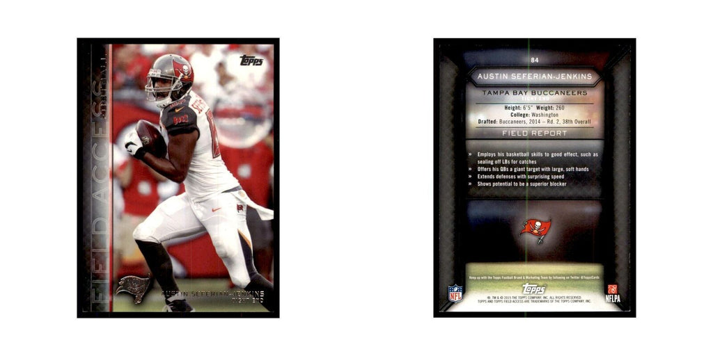 2015 Topps Field Access Austin Seferian-Jenkins Football Cards #84