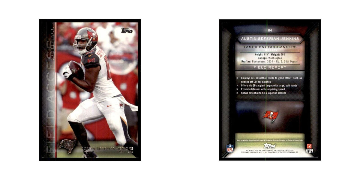 2015 Topps Field Access Austin Seferian-Jenkins Football Cards #84