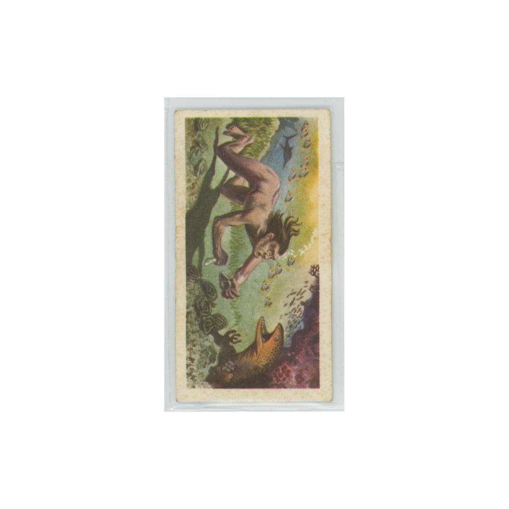 1974 Brooke Bond The Sea Our Other World Naked Divers #1