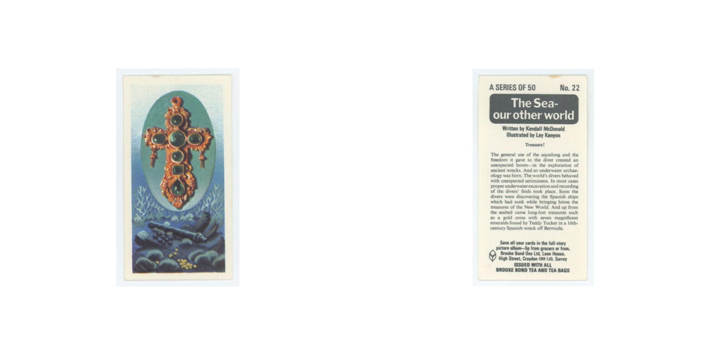 1974 Brooke Bond The Sea Our Other World Treasure #22