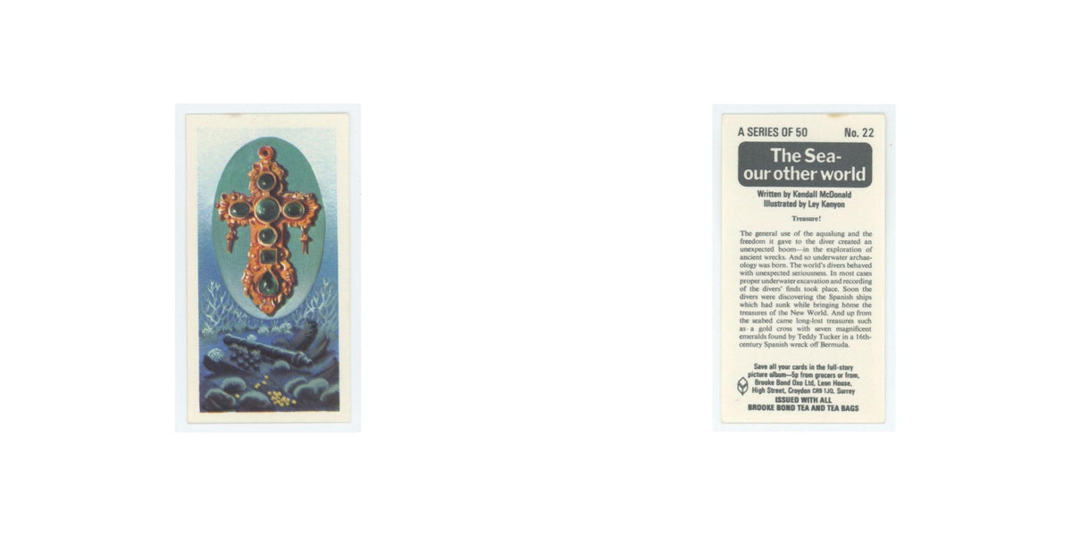 1974 Brooke Bond The Sea Our Other World Treasure #22