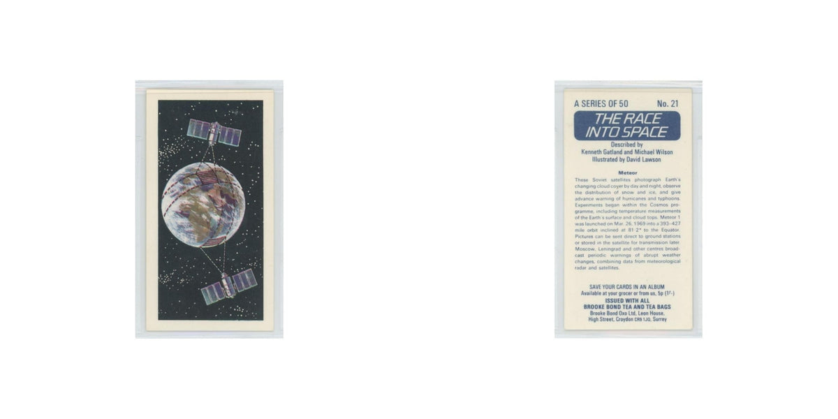 1971 Brooke Bond Race Into Space Meteor #21