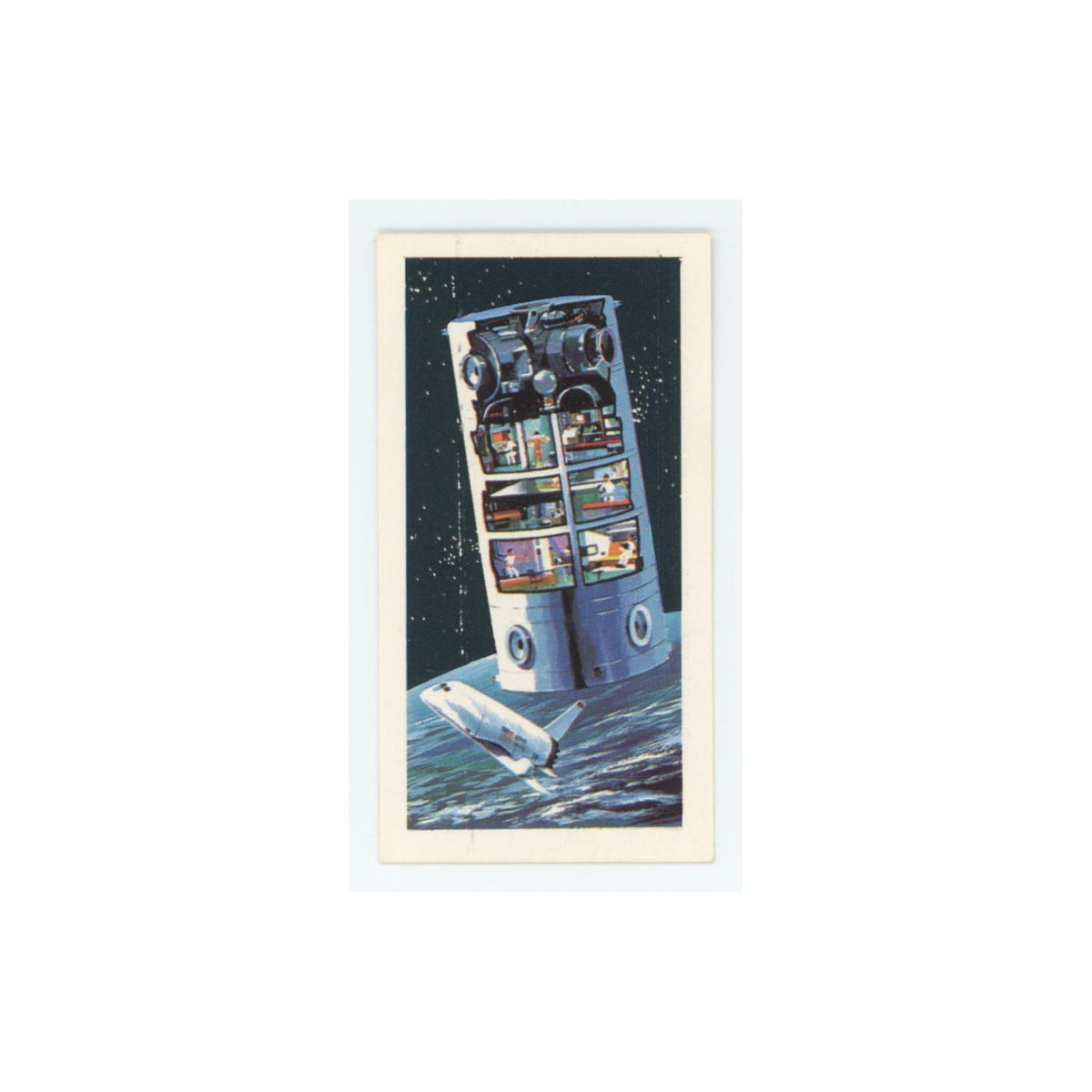 1971 Brooke Bond Race Into Space 12-Man Space Station #45