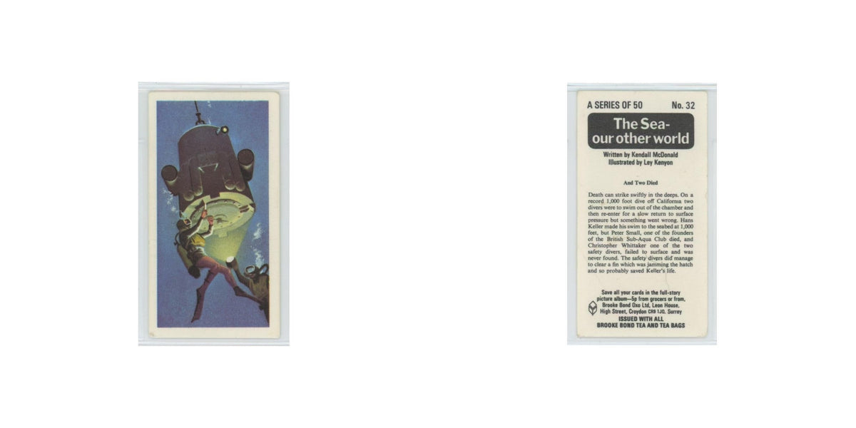 1974 Brooke Bond The Sea Our Other World And Two Died #32