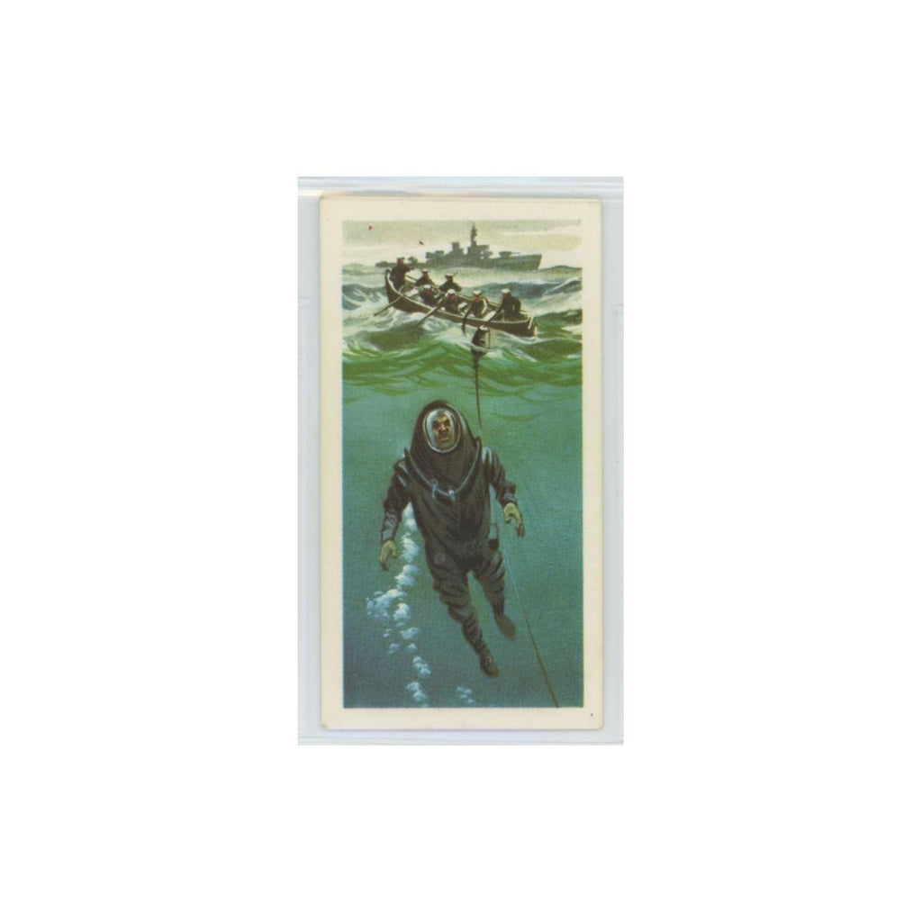 1974 Brooke Bond The Sea Our Other World Escape From 600 Feet #28