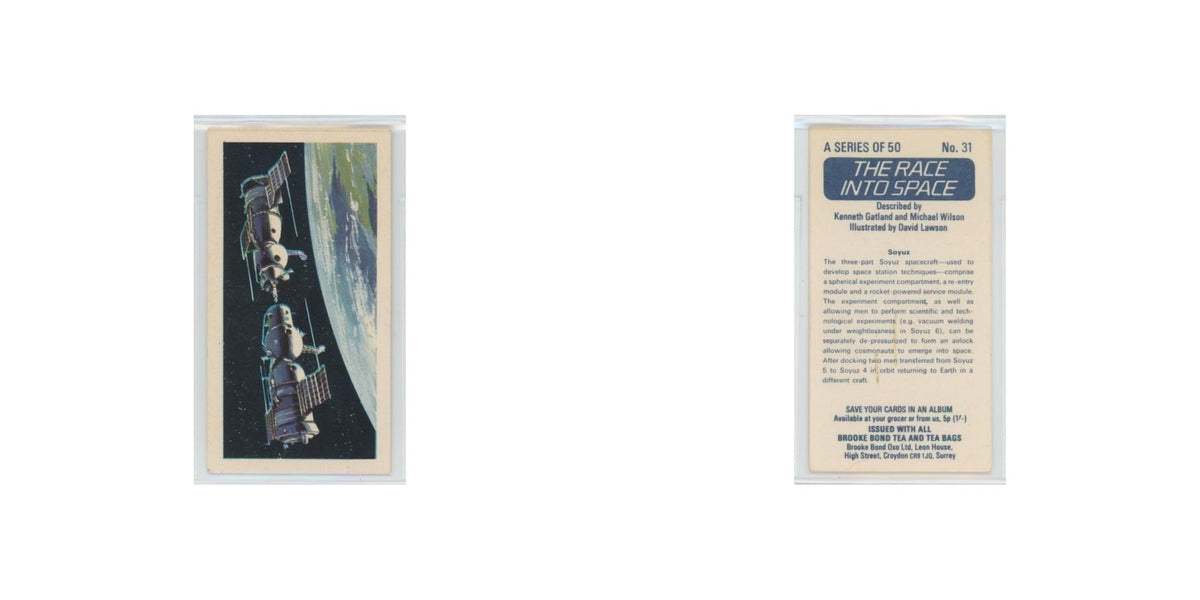 1971 Brooke Bond Race Into Space Soyuz #31