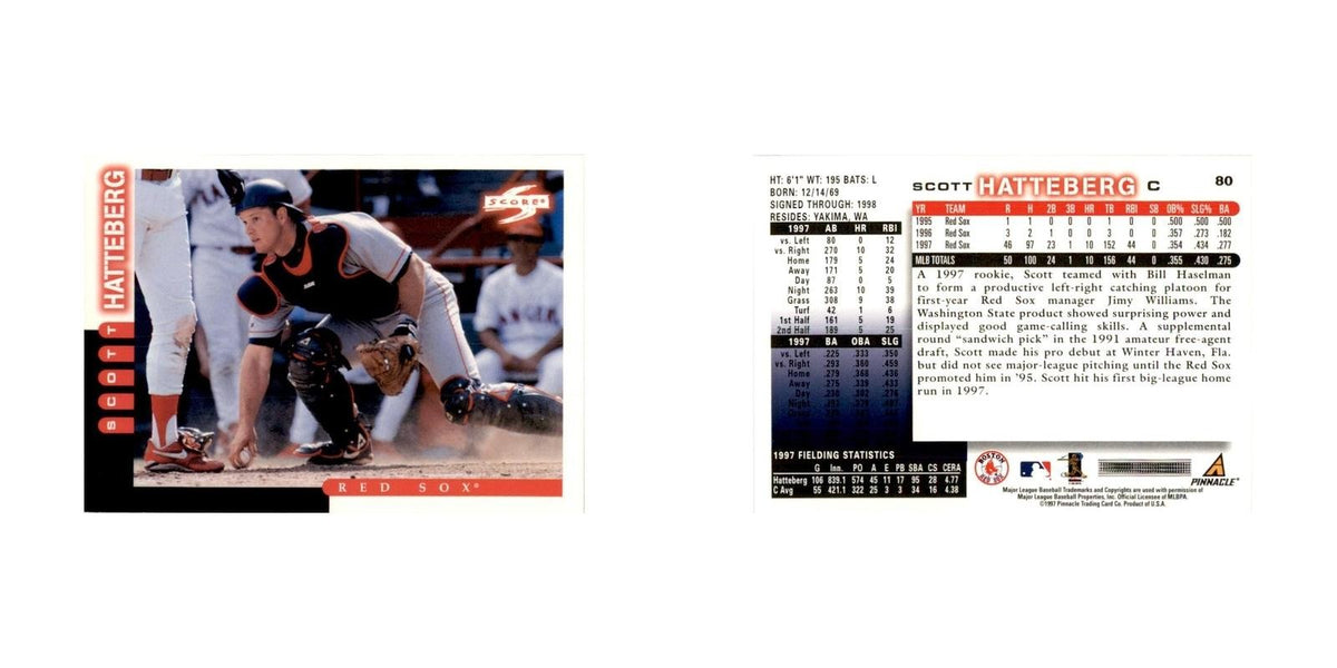 1998 Score Scott Hatteberg Baseball Cards #80