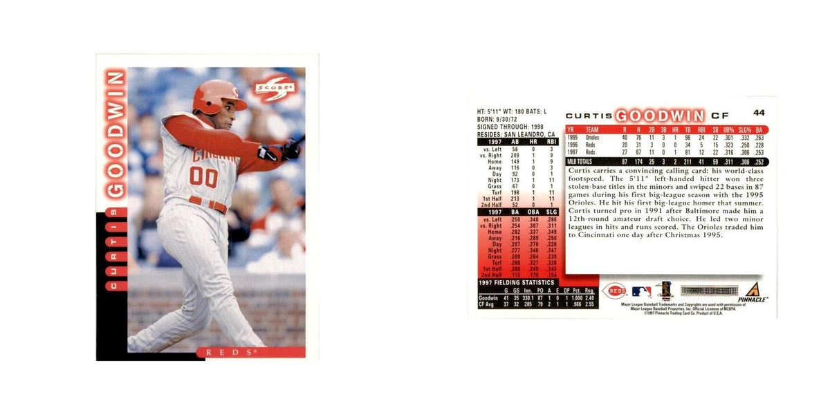 1998 Score Curtis Goodwin Baseball Cards #44