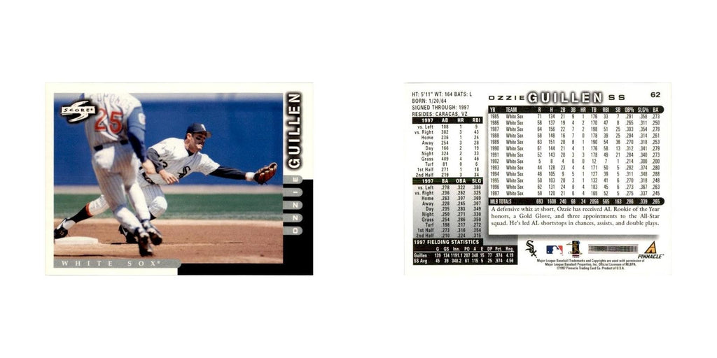 1998 Score Ozzie Guillen Baseball Cards #62
