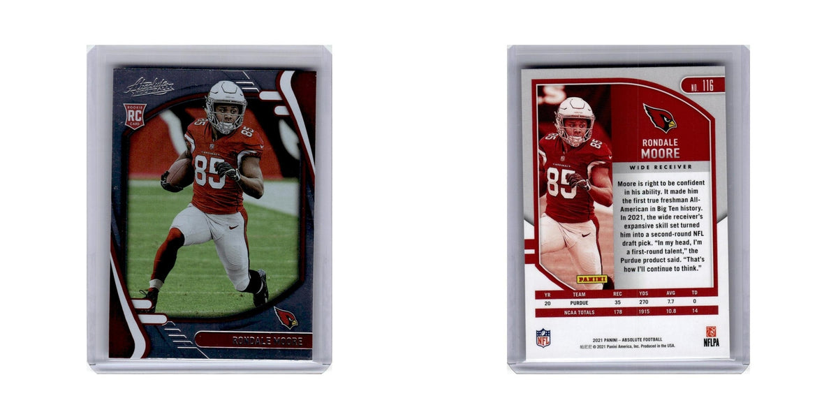 Rondale Moore Rookie 2021 Panini Absolute #116 Arizona Cardinals NM