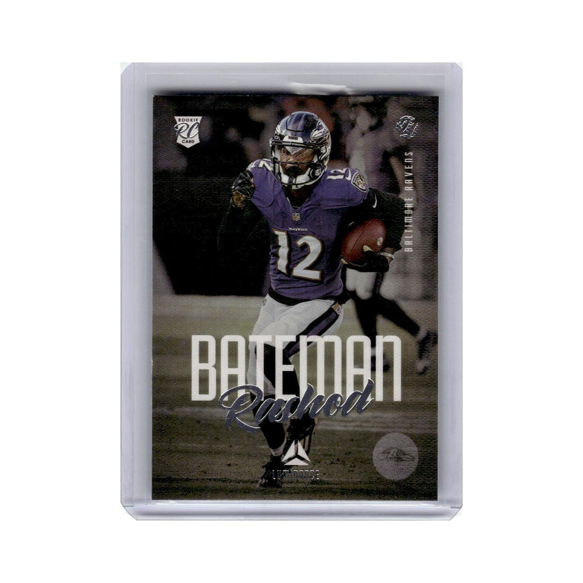 Rashod Bateman Rookie 2021 Panini Chronicles Luminance #215 Baltimore Ravens NM