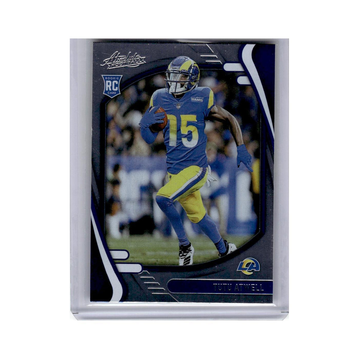 Tutu Atwell Rookie 2021 Panini Absolute #119 Los Angeles Rams Football Card NM