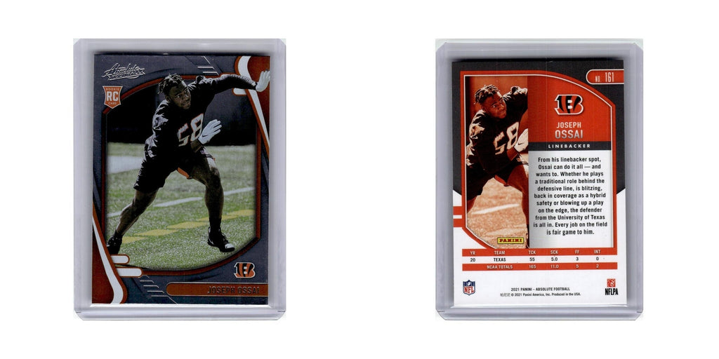 Joseph Ossai Rookie 2021 Panini Absolute #161 Cincinnati Bengals NM